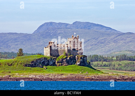 Duart Duart Castle, Firth of Lorn Point sur l'île de Mull en Écosse de l'ouest Banque D'Images