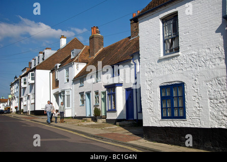 Havant Hampshire UK, rue Main Banque D'Images