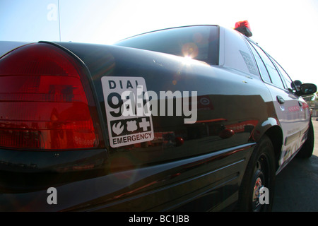 Voiture de police américaine de Las Vegas, Nevada, USA Banque D'Images