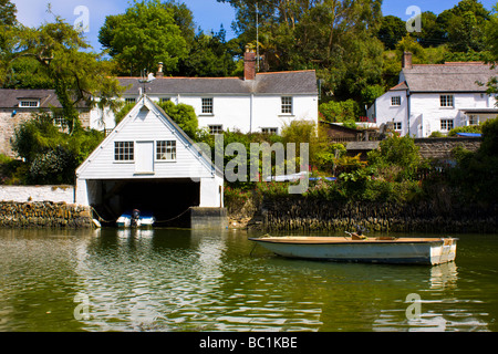 Village Helford Cornwall England UK Banque D'Images