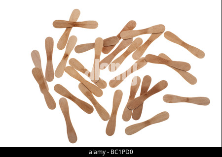 Tas de bâtons de sucette Banque D'Images