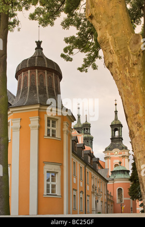 Ancienne Abbaye cistercienne au village de Gościkowo Voïvodie Lubuskie Pologne Banque D'Images