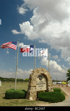 Lubbock, Texas, Texas, Llano Estacado Winery Banque D'Images