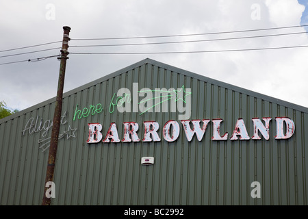 Inscrivez-vous pour informer les visiteurs de l'emplacement de la célèbre Glasgow / célèbre marché aux puces, les Barras/Barrowland. Banque D'Images