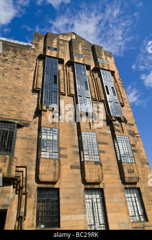 Dh Glasgow School of Art ART SCHOOL GLASGOW Bâtiment conçu par Charles Rennie Mackintosh Banque D'Images