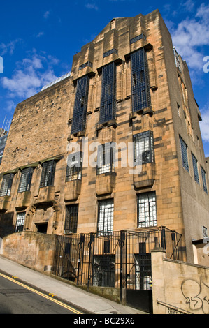 dh Glasgow École d'art ÉCOLE D'ART GLASGOW bâtiment conçu Par Charles Rennie Mackintosh ville extérieur macintosh bâtiments Banque D'Images