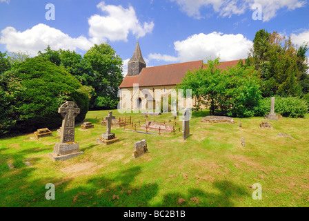 St James Church Abinger Common Banque D'Images