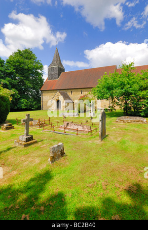 St James Church Abinger Common Banque D'Images