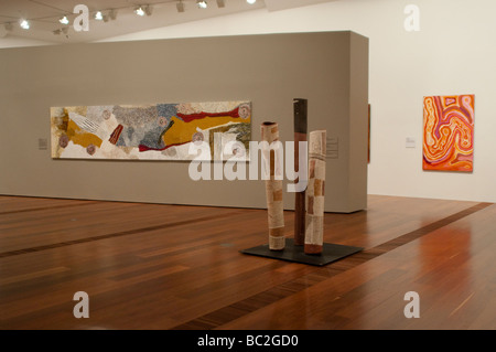 National Gallery of Victoria, les galeries, Melbourne, Victoria, Australie Banque D'Images