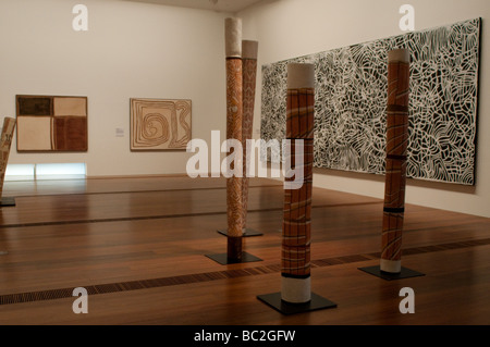 National Gallery of Victoria, les galeries, Melbourne, Victoria, Australie Banque D'Images