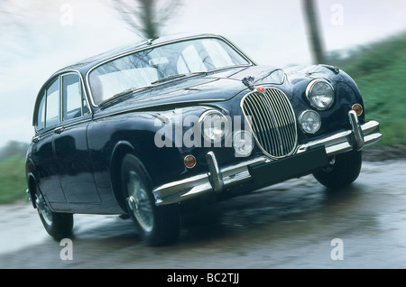 Jaguar Mk11 en mouvement Banque D'Images