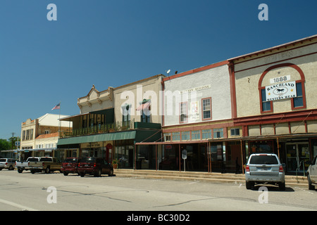 Fort McKavitt St, Mason, Texas, Texas Hill Country, Banque D'Images