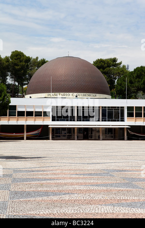 Planétarium Calouste Gulbenkian à Belém, Lisbonne, Portugal. Banque D'Images