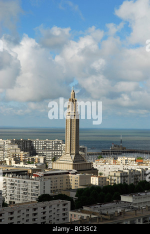 Le Havre (76) en centre-ville : Banque D'Images