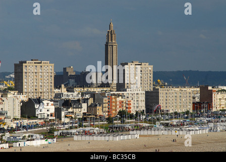 Le Havre (76) en centre-ville : Banque D'Images