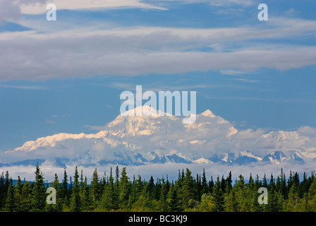 Le Mont McKinley Denali 6193 6 mètres 20 320 ft Banque D'Images