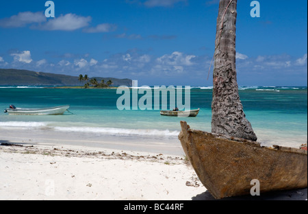 République Dominicaine - Côte Nord - Péninsule de Samana - Las Galeras Banque D'Images