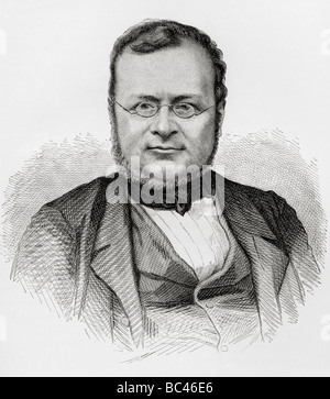 Camillo Paolo Filippo Giulio Benso, comte de Cavour, d'Isolabella et de Léri, 1810 à 1861. Premier Premier ministre italien. Banque D'Images