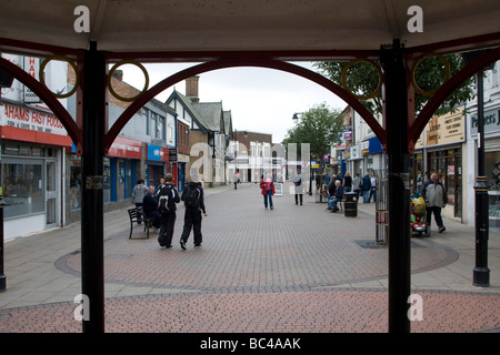 Widnes ville industrielle de Halton borough Cheshire en Angleterre. Banque D'Images