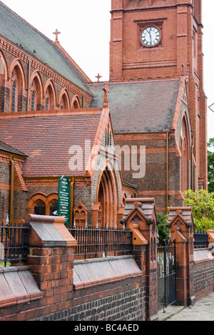 Widnes ville industrielle de Halton borough Cheshire en Angleterre. Banque D'Images