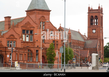 Widnes ville industrielle de Halton borough Cheshire en Angleterre. Banque D'Images