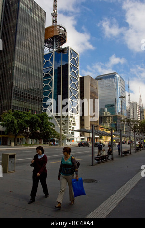 La ville de São Paulo, Brasil Banque D'Images