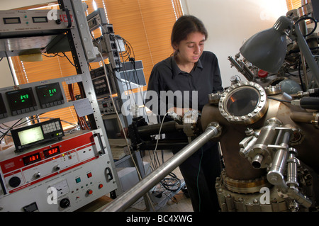 Modène (Italie), l'INFM, Institut national de recherche national de la matière ; centre de nanotechnologie Banque D'Images