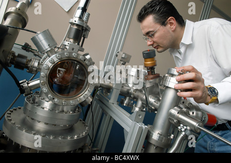 Modène (Italie), l'INFM, Institut national de recherche national de la matière ; centre de nanotechnologie Banque D'Images