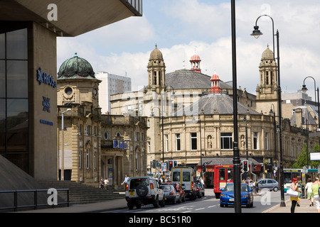 Halifax Bank of Scotland, HBOS Halifax Metropolitan Borough siège de Calderdale West Yorkshire Angleterre UK GO Banque D'Images