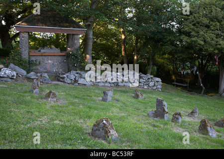 St bien cooeys Temple et cimetière ards peninsula County Down Irlande du Nord uk Banque D'Images