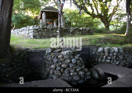 St bien cooeys Temple et cimetière ards peninsula County Down Irlande du Nord uk Banque D'Images