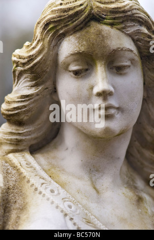 Statue d'un ange à Bonaventure Cemetery à Savannah en Géorgie Banque D'Images