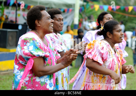 Sheva jour festival mele village Port Vila Vanuatu Banque D'Images