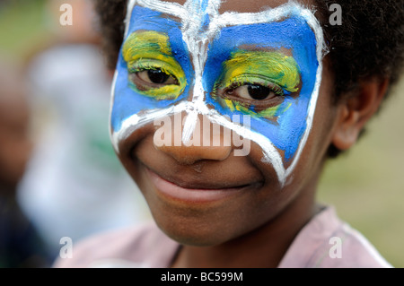 Sheva jour festival mele village Port Vila Vanuatu Banque D'Images