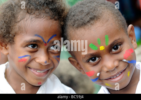 Sheva jour festival mele village Port Vila Vanuatu Banque D'Images