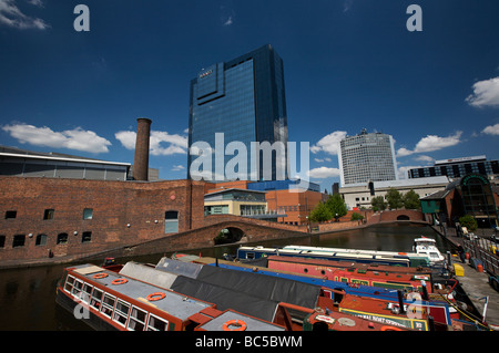 Bassin de Gas Street Birmingham West Midlands England UK Banque D'Images