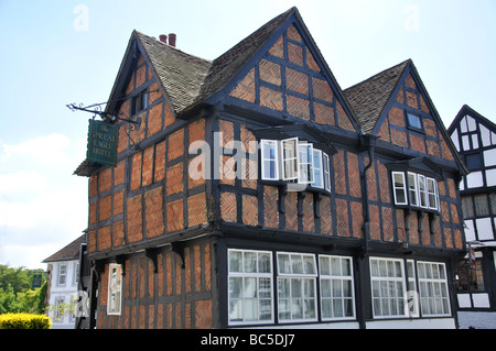 Le 15e siècle Spread Eagle Hotel Annexe, West Street, Midhurst, West Sussex, Angleterre, Royaume-Uni Banque D'Images