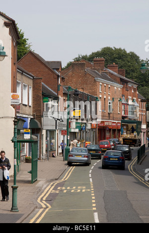 Cheadle est une petite ville de marché près de Stoke-on-Trent, Staffordshire, Angleterre Banque D'Images