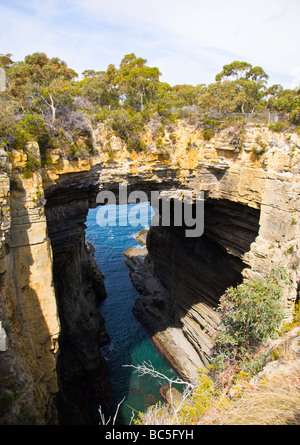 Passage de Tasman Tasman National Park Tasmanie Australie Banque D'Images