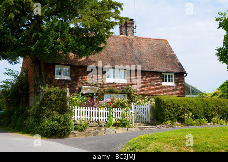 Chalet traditionnel dans le village de Slaugham, West Sussex Royaume-Uni Banque D'Images