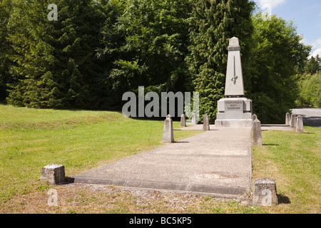 Chattancourt Verdun Lorraine France Europe First World War Memorial sur le mort Homme Hill pour la bataille de Verdun Banque D'Images