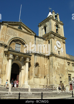 St John's co-cathédrale, San Gwann, Misrah off Triq Ir-Repubblika, Valletta, Malte, Méditerranée, Europe Banque D'Images