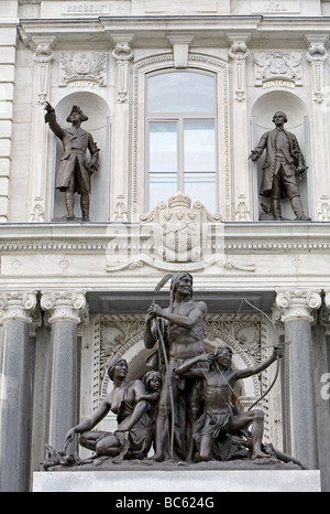 Sculpture, Canada, Québec, Québec Banque D'Images