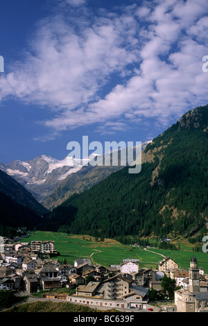 Italie, Vallée d'Aoste, Parc National du Gran Paradiso, Cogne Banque D'Images