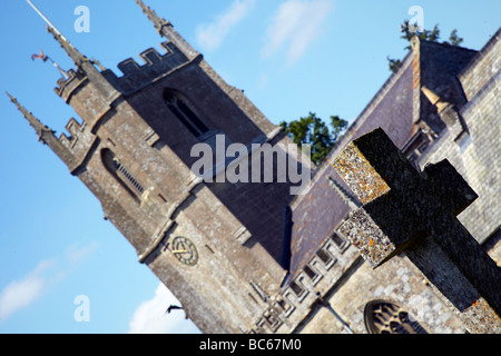 St James Church, Avesbury, Wiltshire Banque D'Images