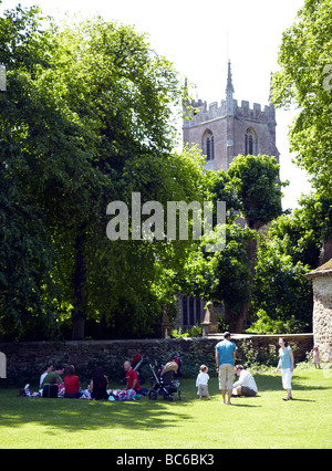 St James Church, Avesbury, Wiltshire Banque D'Images