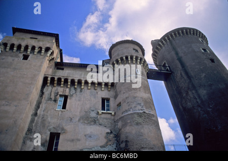 Castello Orsini Orsini, château, Santa Severa, lazio, Italie Banque D'Images