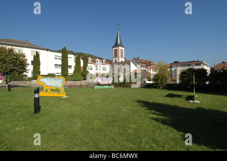 Munster Alsace France Banque D'Images