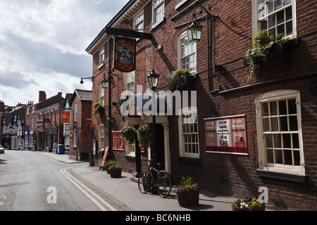L'hôtel Angel, King Street, Knutsford, Cheshire, Angleterre Banque D'Images