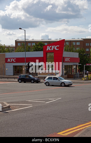 KFC Queens Road Sheffield Banque D'Images